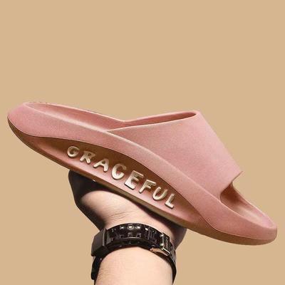 Модные дизайнерские женские сандалии 2024 года, женские летние тапочки, новые элегантные удобные шлепанцы на платформе с шикарным носком, модный дом