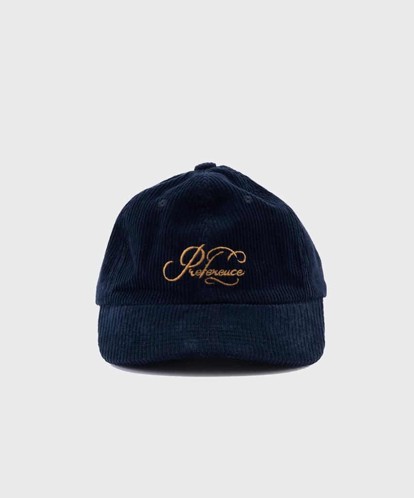 Кепка PREF из темно-синего вельвета Preference с 6 панелями