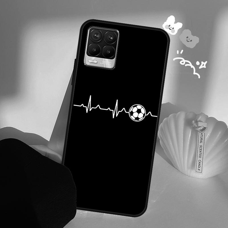 Чехол для футбольного мяча для Realme GT7 Pro GT6 C65 C67 C61 C53 C55 C51 C25 C63 C71 C75 11 12 13 14 15 Pro Plus