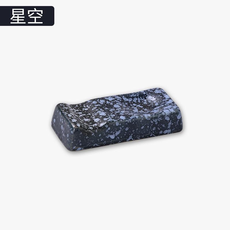 Japanese Tableware Ceramic Chopsticks Holder Household Chopsticks Holder Kiln Spoon Ceramic Table Decorative Chopsticks Pillow
