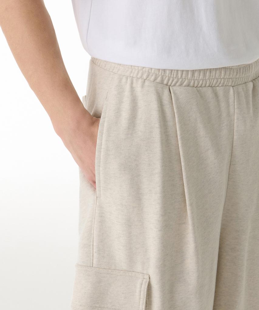 MUSINSA STANDARD One-Pleat Cargo Bermuda Sweatpants 2-Pack