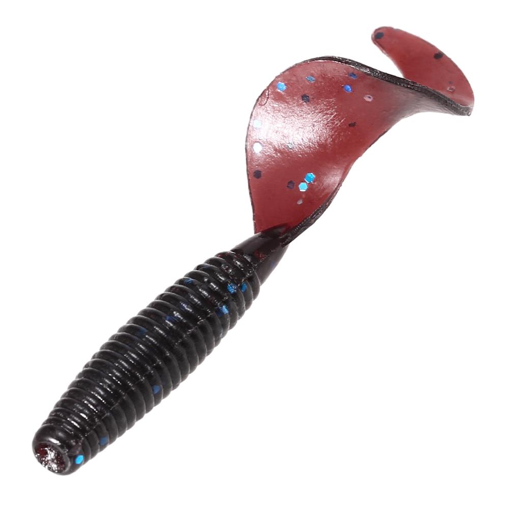 100 шт. 4 см мягкие искусственные рыболовные приманки Swimbait Tail Grub приманки Worm Moggot Grub приманки приманки