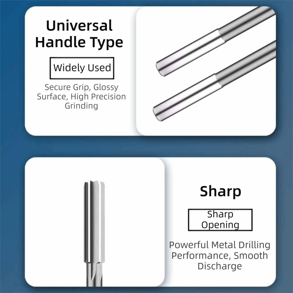 Shank Diameter Chucking Reamer Straight Flute Machining Tool Tool H7 Reamer Metal Machining