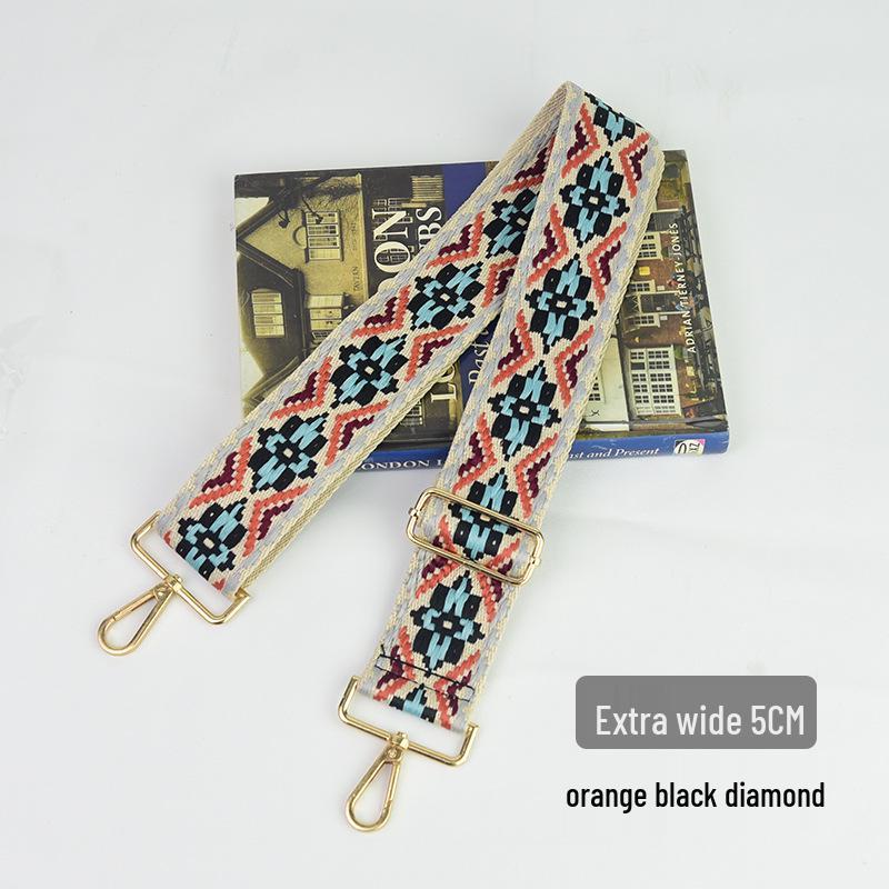 Регулируемый цветной холщовый ремешок для сумки - Широкий, Нескользящий Наплечный Запасной для женских сумок