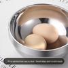 Двухслойная антиожоговая миска из нержавеющей стали 304