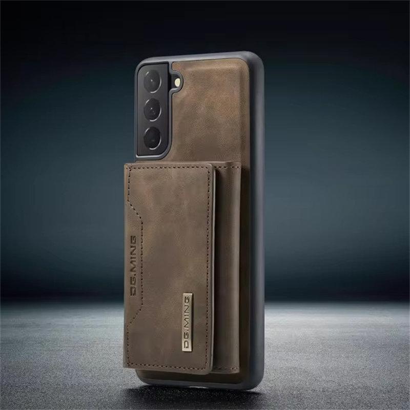 Магнитный съемный кожаный чехол-кошелек для Samsung Galaxy S23 Ultra S24 FE S22 S21 Plus Samsung Z Flip 6/5/4/3 держатель для карт