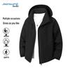 Jeanswest Men's Hooded Windbreaker Jacket