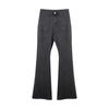 Black Gray High-waisted Flared Jeans Women's Retro Straight Elastic Slim Slim Wide-leg Flared Pants Female Trousers