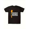 Men's Wooden Spoon Survivor T-Shirt - Crew Neck Short Sleeve Tee, Casual Comfy Breathable Top