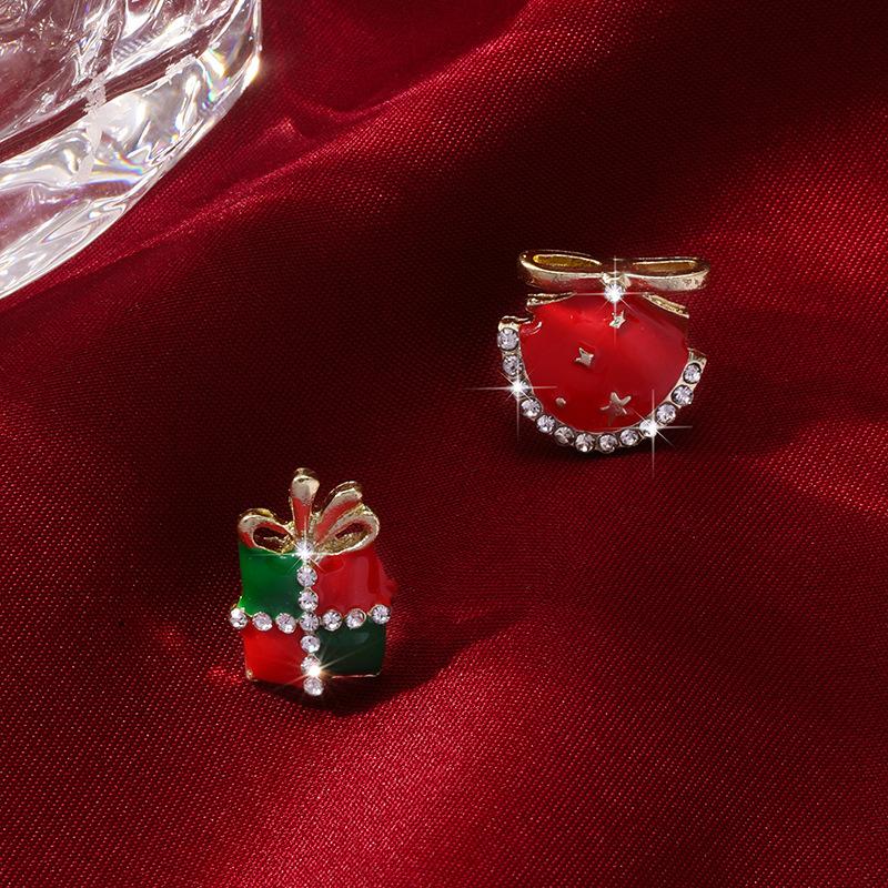 1 Pair of Ladies' Christmas Earrings, Christmas Gift for Everyday Wear, Christmas-themed Jewellery, Ladies' Accessories