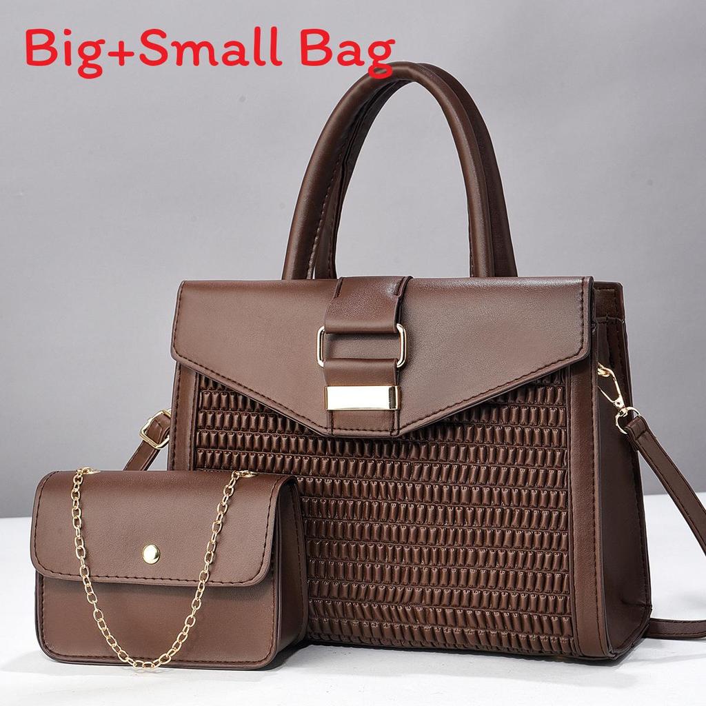 Elegant Pu City Bag With Large Capacity And Zipper Closure For Everyday Fashion