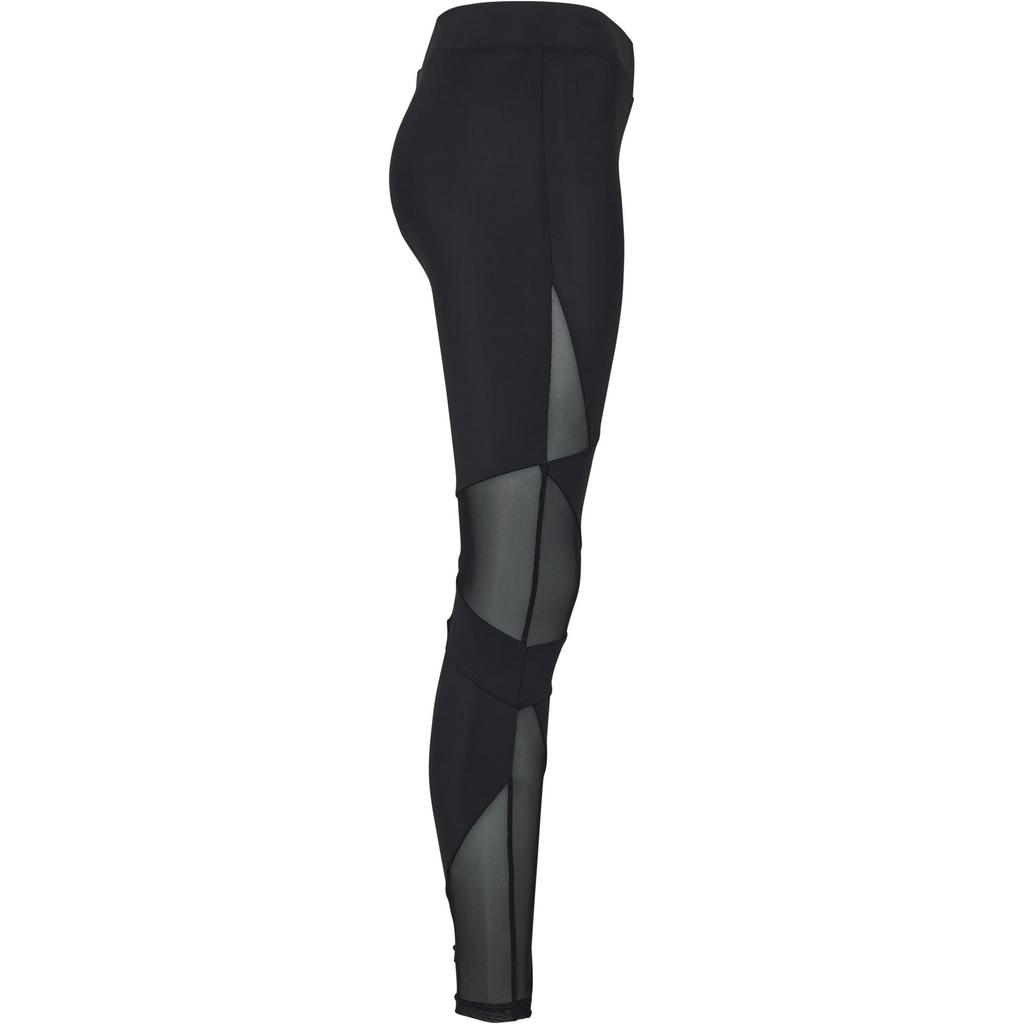 Urban Classics Womens/Ladies Tech Mesh Triangle Leggings