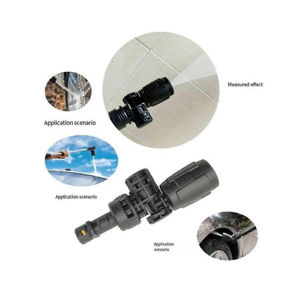 For Karcher Vario Power Jet Short 360 VP 180 S Rotatable High Pressure Water Nozzle for K2 - K7 wit