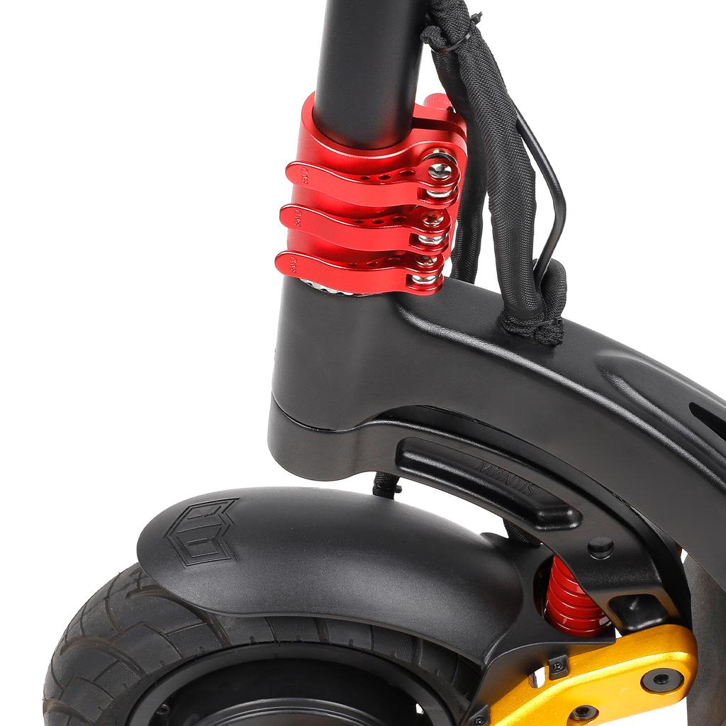 Электрический скутер Складной зажим Усиленный фиксатор Вертикальный стержень из алюминиевого сплава Прочный замок Быстрый