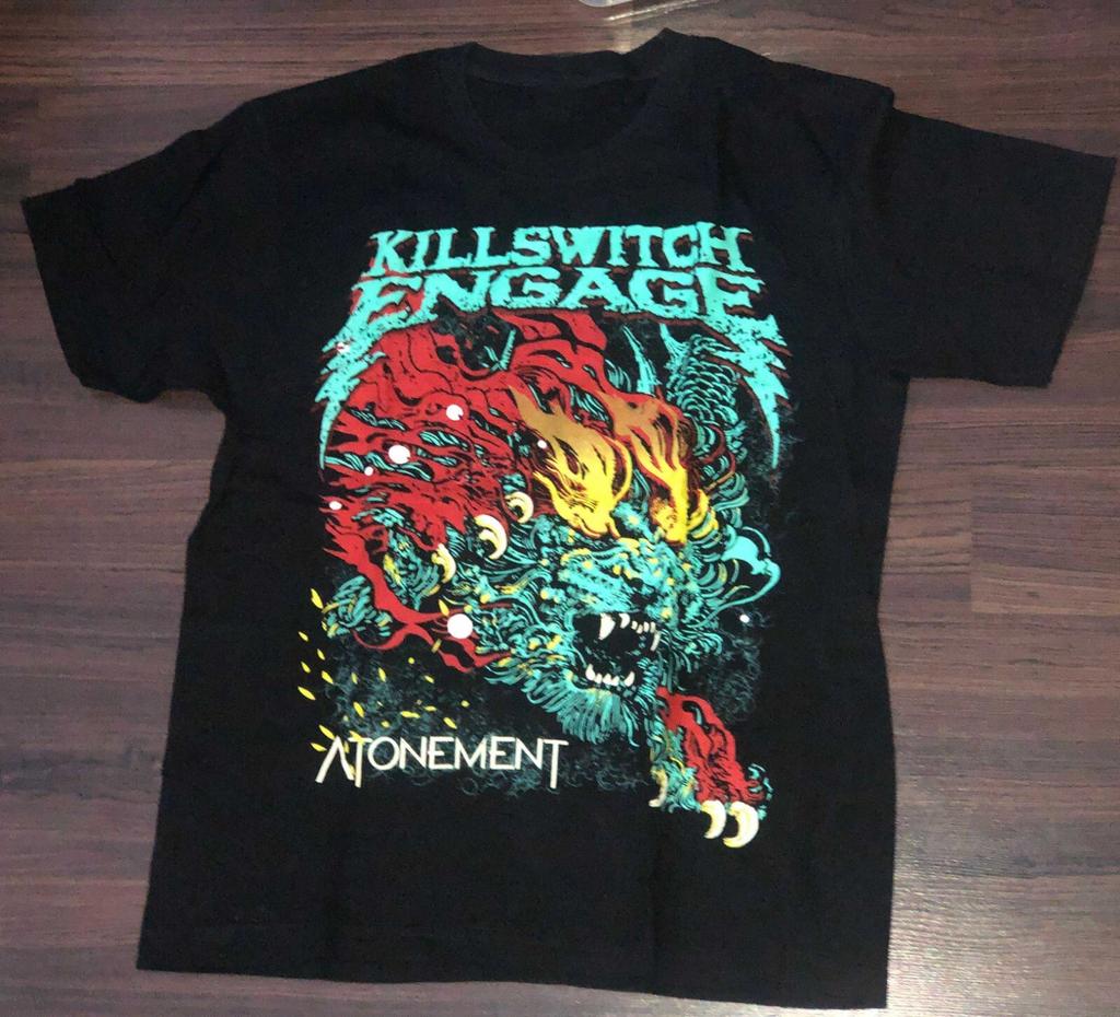 Подарок для фаната группы Killswitch Engage Черная футболка всех размеров AC743