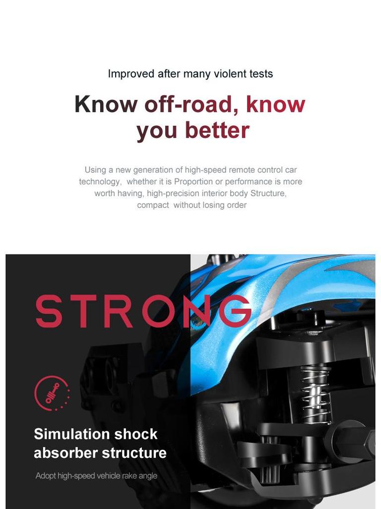 High-Speed 1:20 Remote Control Off-Road Car for Kids