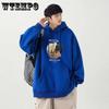 Европейская и американская уличная мода, мужской свитер с капюшоном, дизайн меньшинств, одежда для влюбленных больших размеров, модный бренд, верхнее пальто