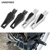 Phantom Foot Pegs Footrest Front Rear Pedals for Harley Softail 2018-2023 Fat Boy Street Bob Low Rider Breakout Slim Deluxe