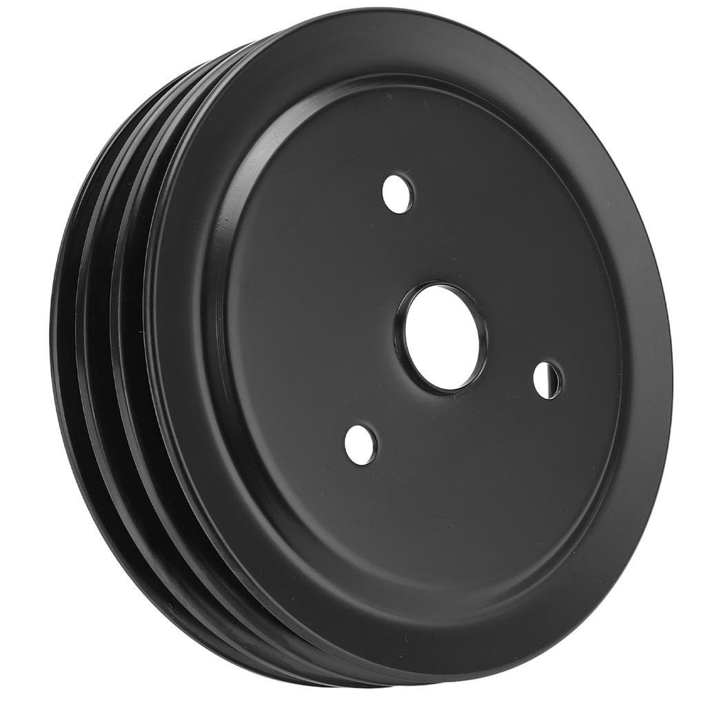 Металлический шкив коленвала Короткий шкив водяного насоса Замена для двигателя Chevy SBC 262 350 400