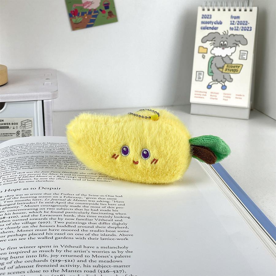 Plush Keychain Adorable For Girls Featuring Cute Fruit And Vegetable Designs In Colors Various