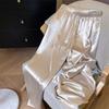 Весна Лето Корейские Женские Офисные Повседневные Брюки Прямые Однотонные Широкие Тонкие Брюки Одежда