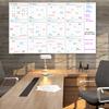 Очень большой недатированный стираемый стираемый планер на год 35X58 дюймов для дома, школы и офиса