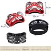 Ozgram Foot Tambourine Foot Percussion Foot Tambourine Cajon Acoustic Footbell Performance Musical Instrument Karaoke Enlivenment [Красный]