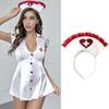 Nurse Hat Halloween Headband for Womens Girls Daily Wearing Halloween Party Fancy Dress Cosplay Hair Accessories
