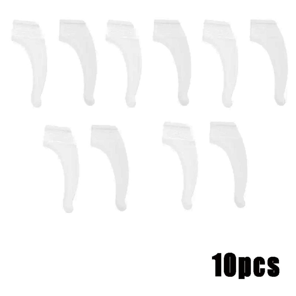 10/20pcs Anti-slip Silicone Ear Grip Glasses Eyeglasses Leg Ear Hook Stopper Bracket Fastener Accessories Eyewear Holder Temple