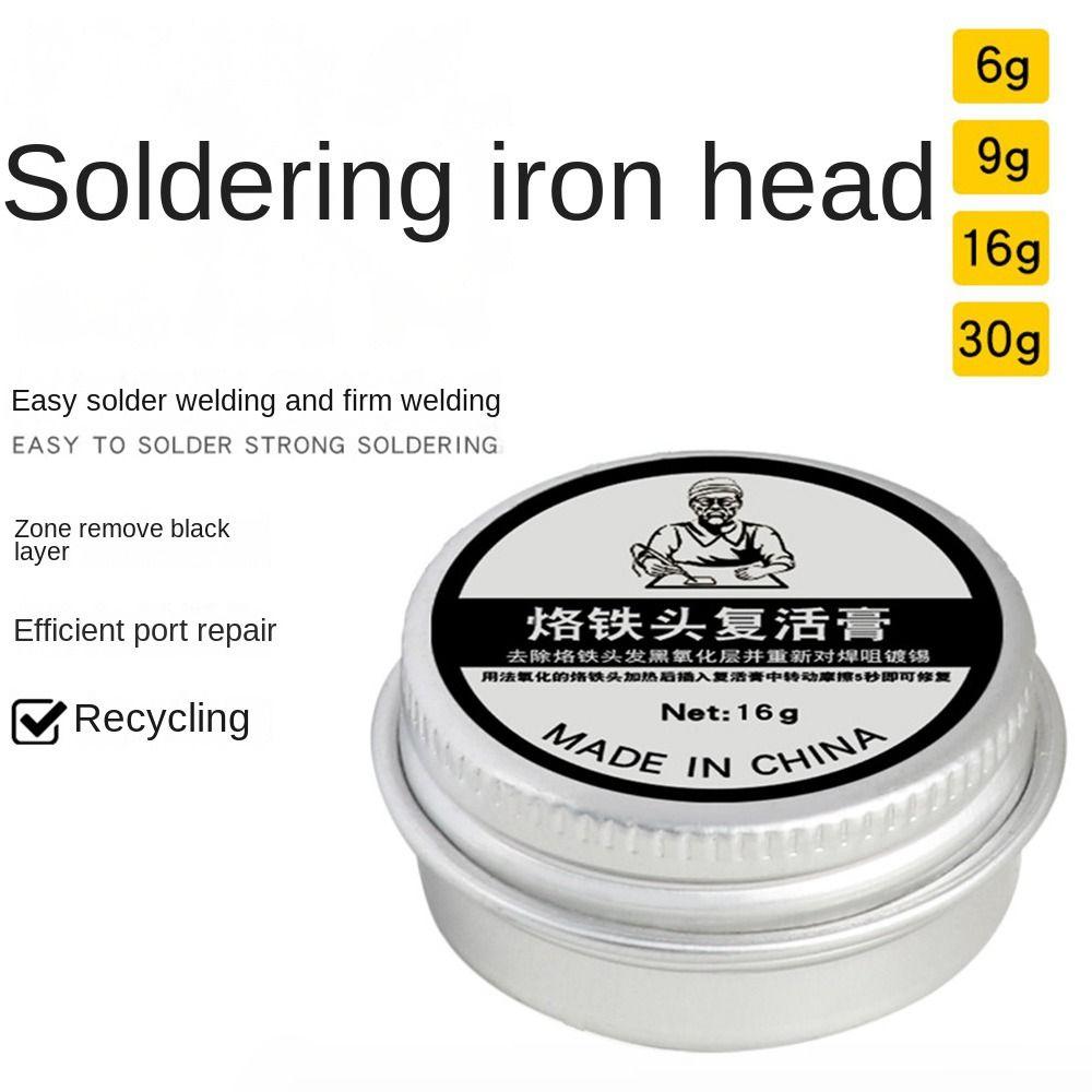 6/16/30g Soldering Tip Revival Cream Lead Free Resurrection Cleaning Paste Soldering Cleaning