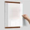 Rectangle Magnetic Wall Mounted Frame Reusable Display Board Acrylic Sign Holder  Retail Store