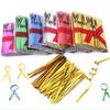 800PCS Ligation Wrapping Baking Twist Ties Pack Sealing Cellophane Bag Metallic Wire