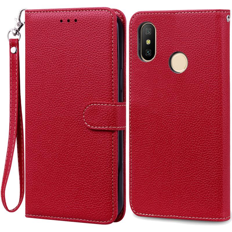 For Redmi Note 6 Pro Case Xiaomi Redmi 6 Pro Soft TPU Wallet Leather Case For Xiaomi Redmi 6 Case Note 6 Pro Flip Cover Fundas