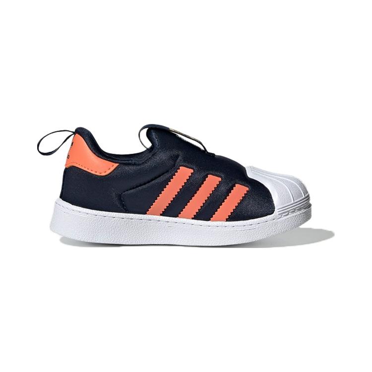 Adidas Originals SUPERSTAR 360 I Low top Skateboard Shoes Blue Orange Infant And Toddler EE6279