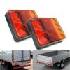 2Pcs 12/24V Stop Indicator Lamp Side Light Turn Signal Indicator  Agricultural Vehicles