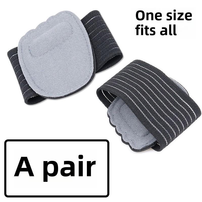 Улучшенная магнитная подставка для ног: Серый бархат, регулируемая спортивная стелька с акупунктурным массажем Юнцюань