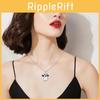 Ghost Halloween Pendant Necklace With Zinc Alloy Material For Accessory Holiday