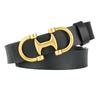 Women'S Belt Fashion Thin Belt Versatile New Skirt Dress Decorative Smooth Buckle Women'S Belt