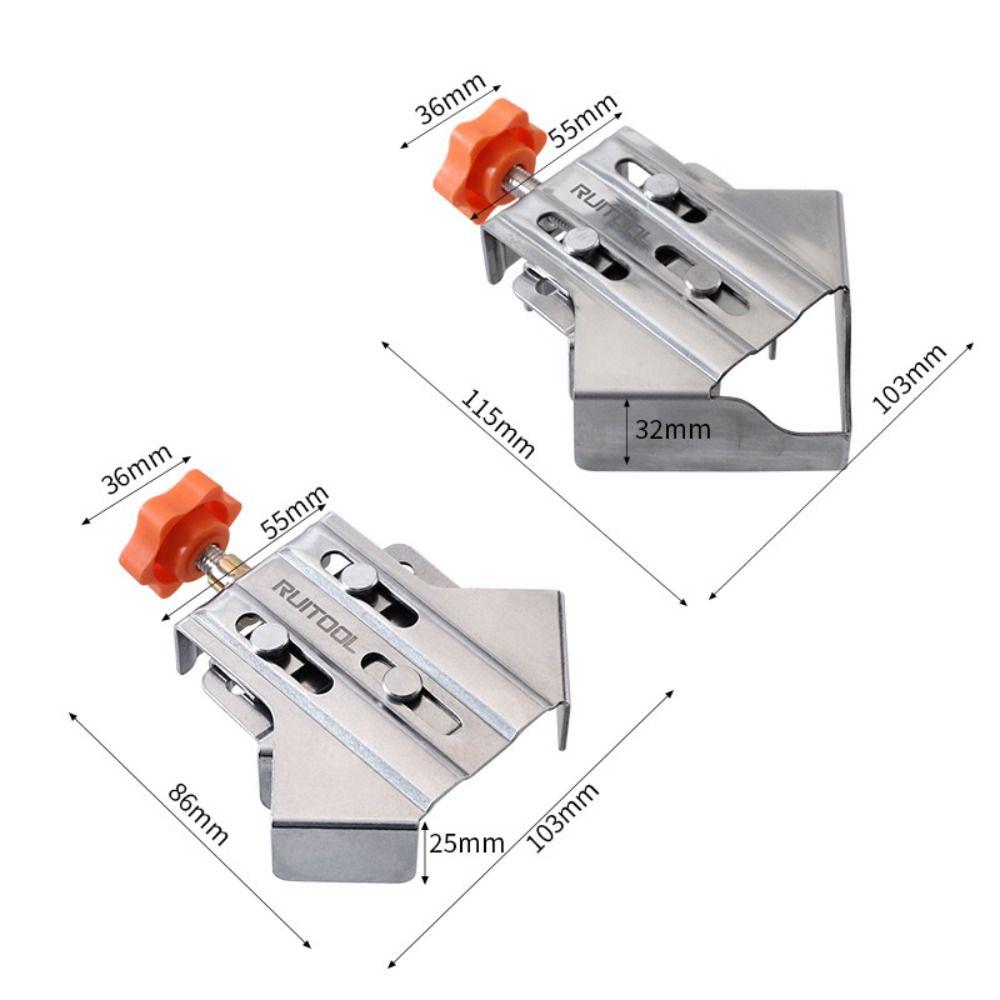 Прочный зажим Прямоугольный зажим 90 градусов Прямоугольные зажимы Новый угловой зажим