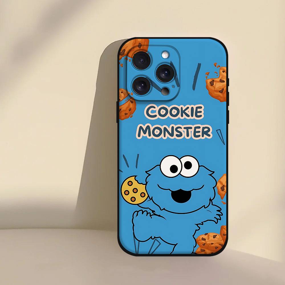 Cookies Monster Phone Case For IPhone 17/16/15/13/14 Pro Max/ 11Plus/X/Xr/Xs Max/12mini