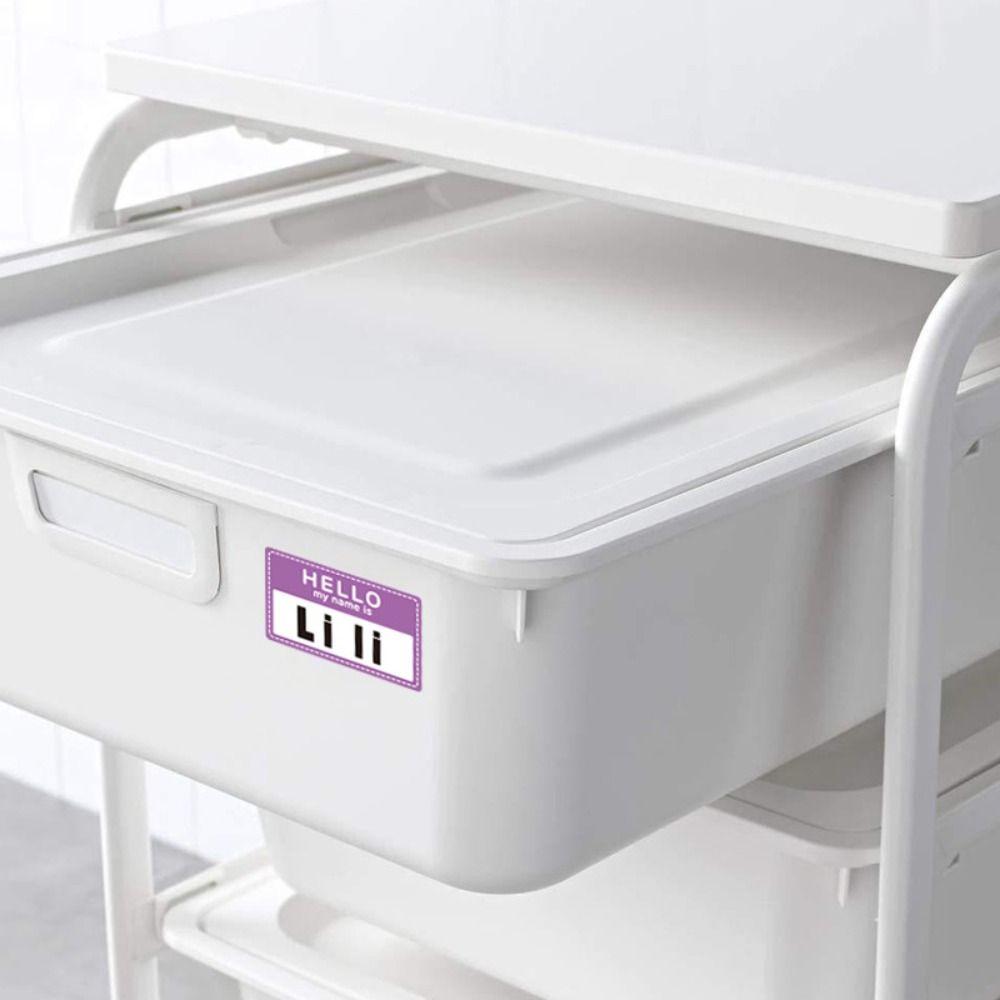 Hello My Name Is Name Stickers Blank Name Labels Multi Purpose Name Tag Office