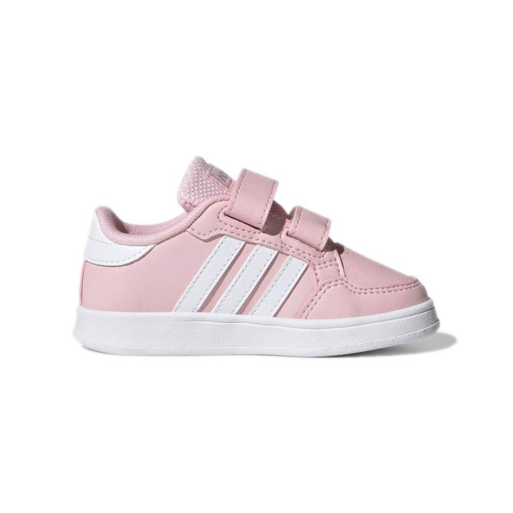adidas Кеды для скейтбординга Neo Breaknet Низкие Розово-белые для младенцев и малышей GZ7647
