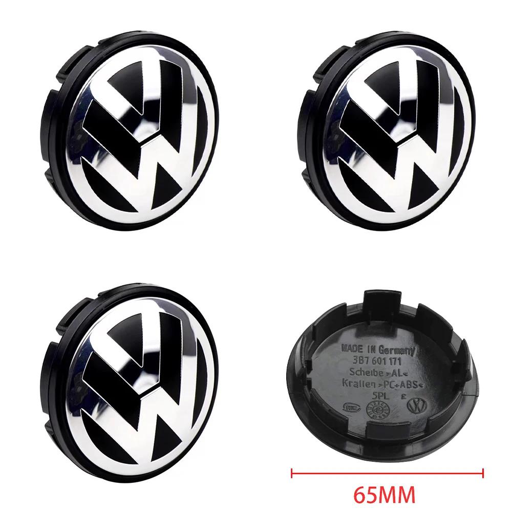Для VOLKSWAGEN 4 ШТ. 55мм/60мм/63мм/65мм/Стиль Автомобиля Заглушки Центральных Колпачков Ступиц Значки Аксессуары Для VW Volkswagen Golf 6N06011