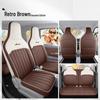 Custom-Fit Leather Car Seat Cushion for Wuling Qingkong - Cute Cartoon Design, Full Coverage for Four-Seat Models