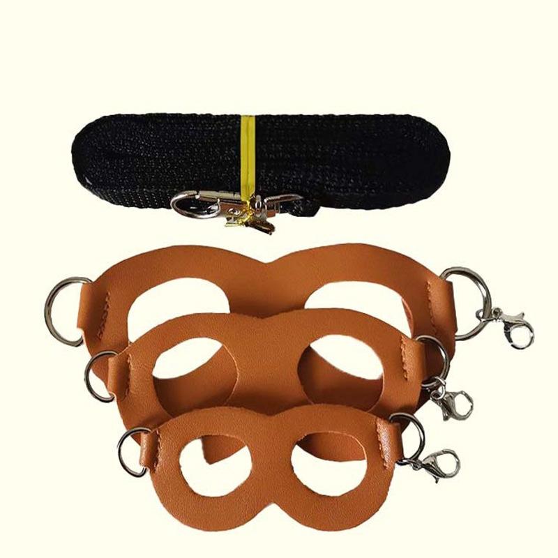 4 шт., нагрудный ремень для маленьких домашних животных, поводок с белкой, хомяк, тяговая веревка против укуса, сахарный планер, ветрозащитный специальный анти-потерянный трос