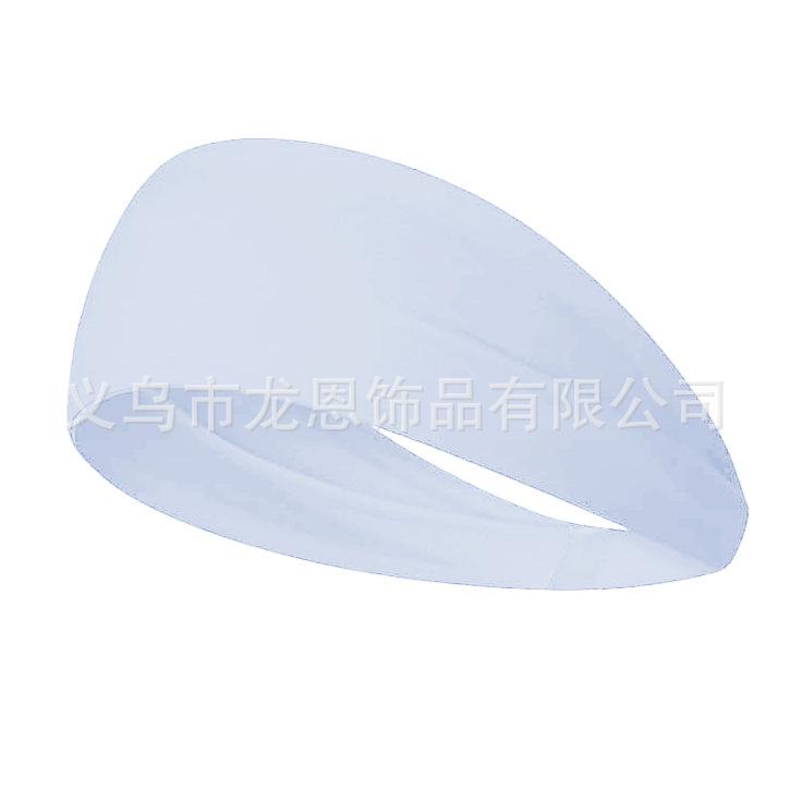 Бег Фитнес Головная Повязка Для Мужчин И Женщин Спорт Йога Пояс Впитывающий Пот Эластичный Головной Платок Однотонный Головной Платок