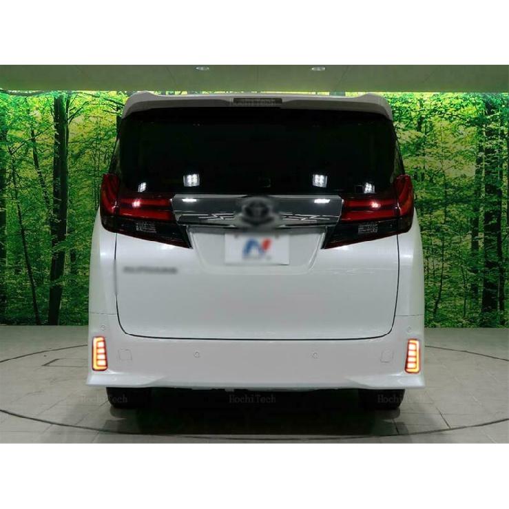 Светодиодный отражатель, задний противотуманный фонарь, бампер, стоп-сигнал, указатель поворота для Toyota Alphard Vellfire