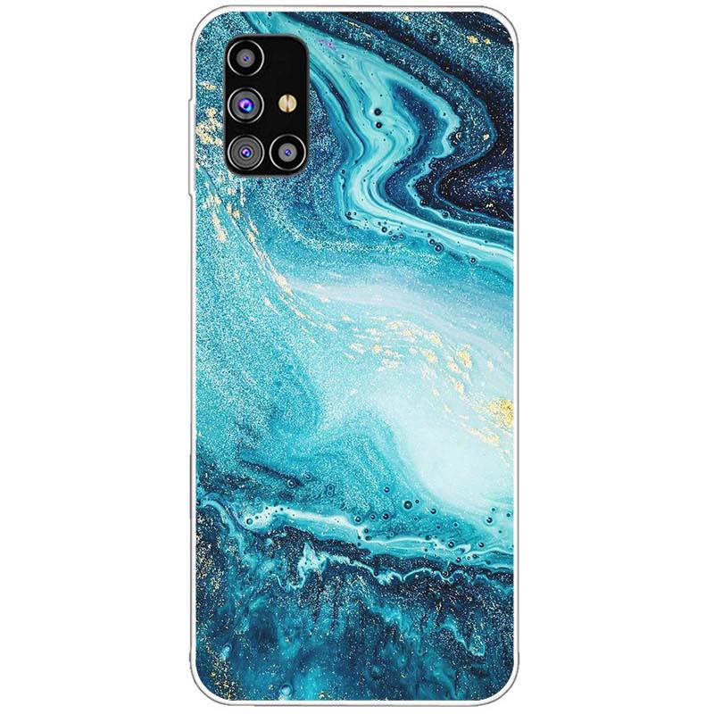 Для Samsung Galaxy A31 A51 A71 чехол силиконовый чехол для телефона чехлы для Samsung A315 A515 A715 мягкие чехлы мультяшный бампер чехол