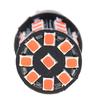 2 шт. 1156 Ba15S 2835 33-Smd красные светодиодные лампы для указателей поворота автомобиля, стоп-сигналы