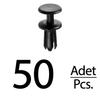 Bumper Clips for Volkswagen - 50 Pieces
